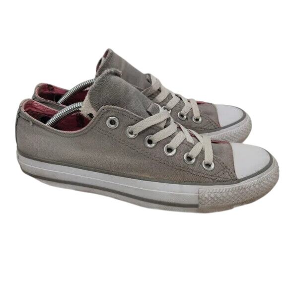 Gray canvas NYC Converse sz 7 - Picture 3 of 9